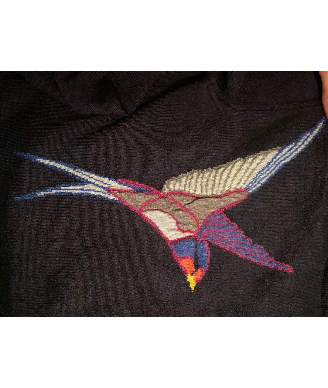 STELLA MCCARTNEY Темно-синий шерстяной джемпер / свитер, фото 4