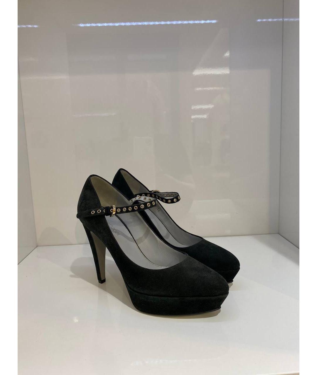 SERGIO ROSSI Черные туфли, фото 4