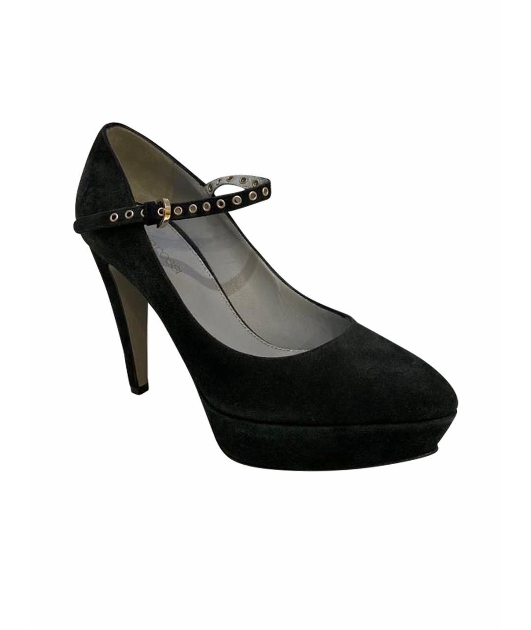 SERGIO ROSSI Черные туфли, фото 1