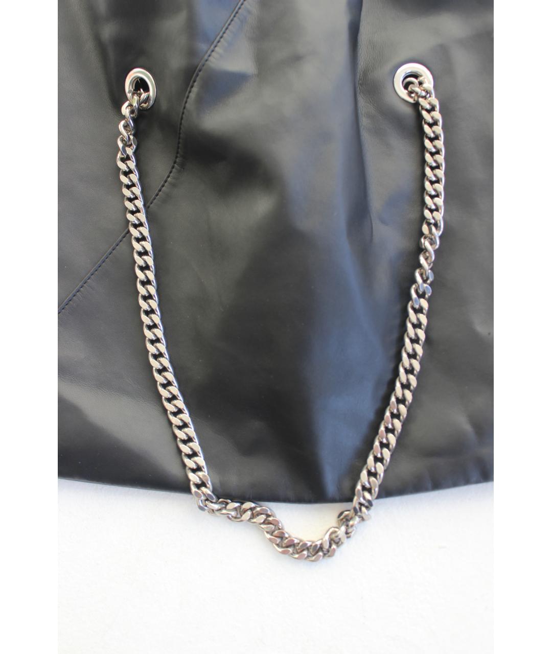 MM6 MAISON MARGIELA Черная сумка через плечо из искусственной кожи, фото 2