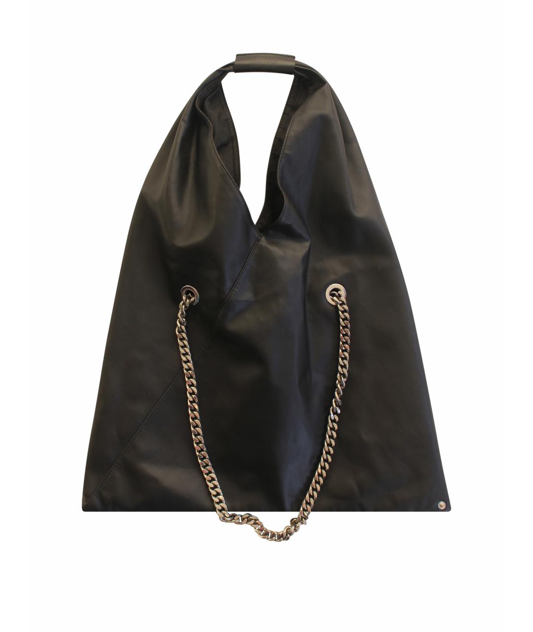 MM6 MAISON MARGIELA Черная сумка через плечо из искусственной кожи, фото 1