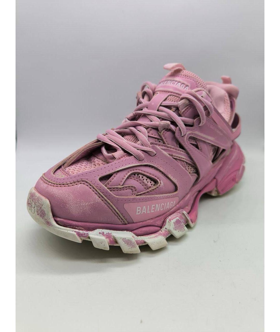 BALENCIAGA Розовые кроссовки, фото 3