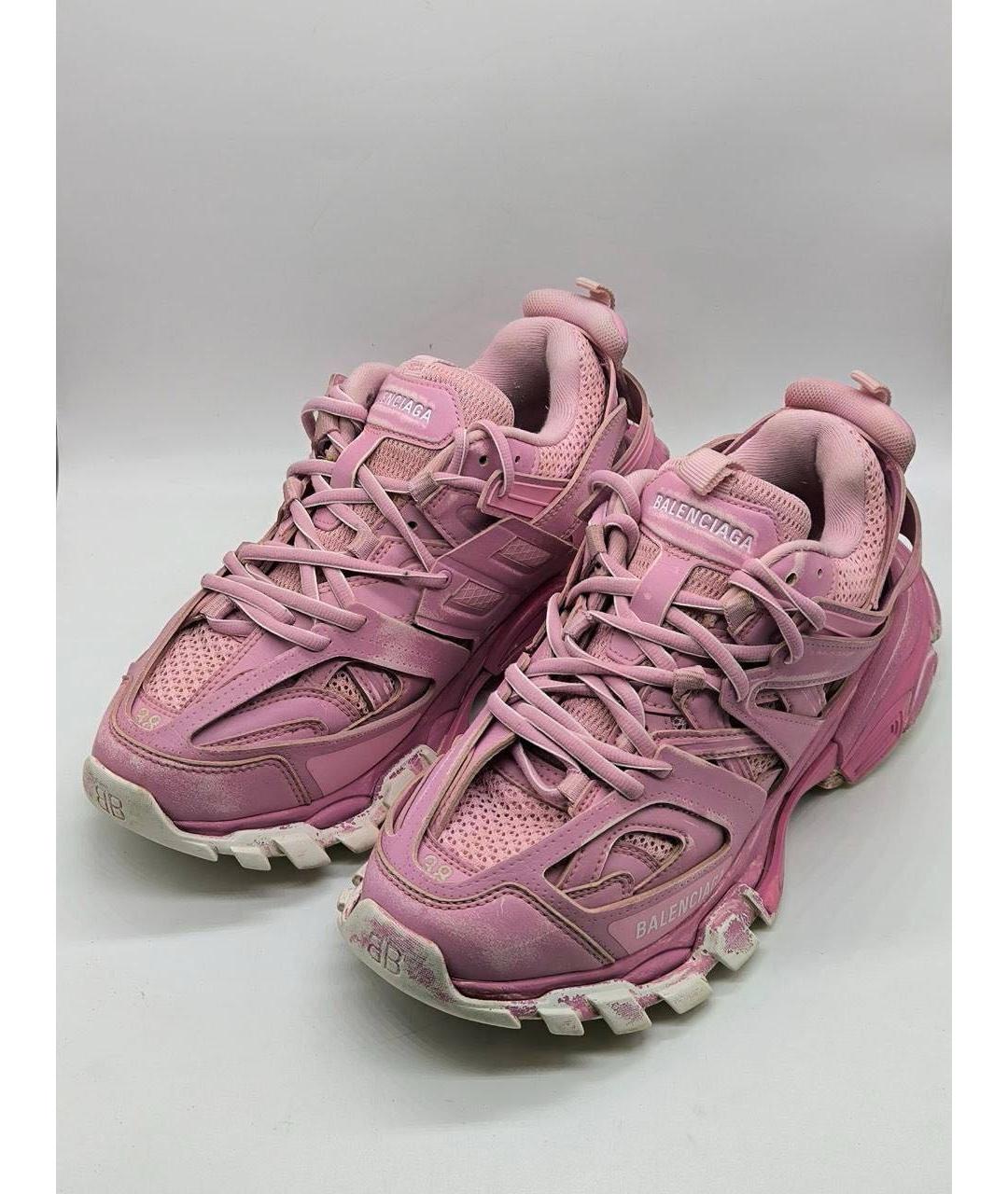 BALENCIAGA Розовые кроссовки, фото 2