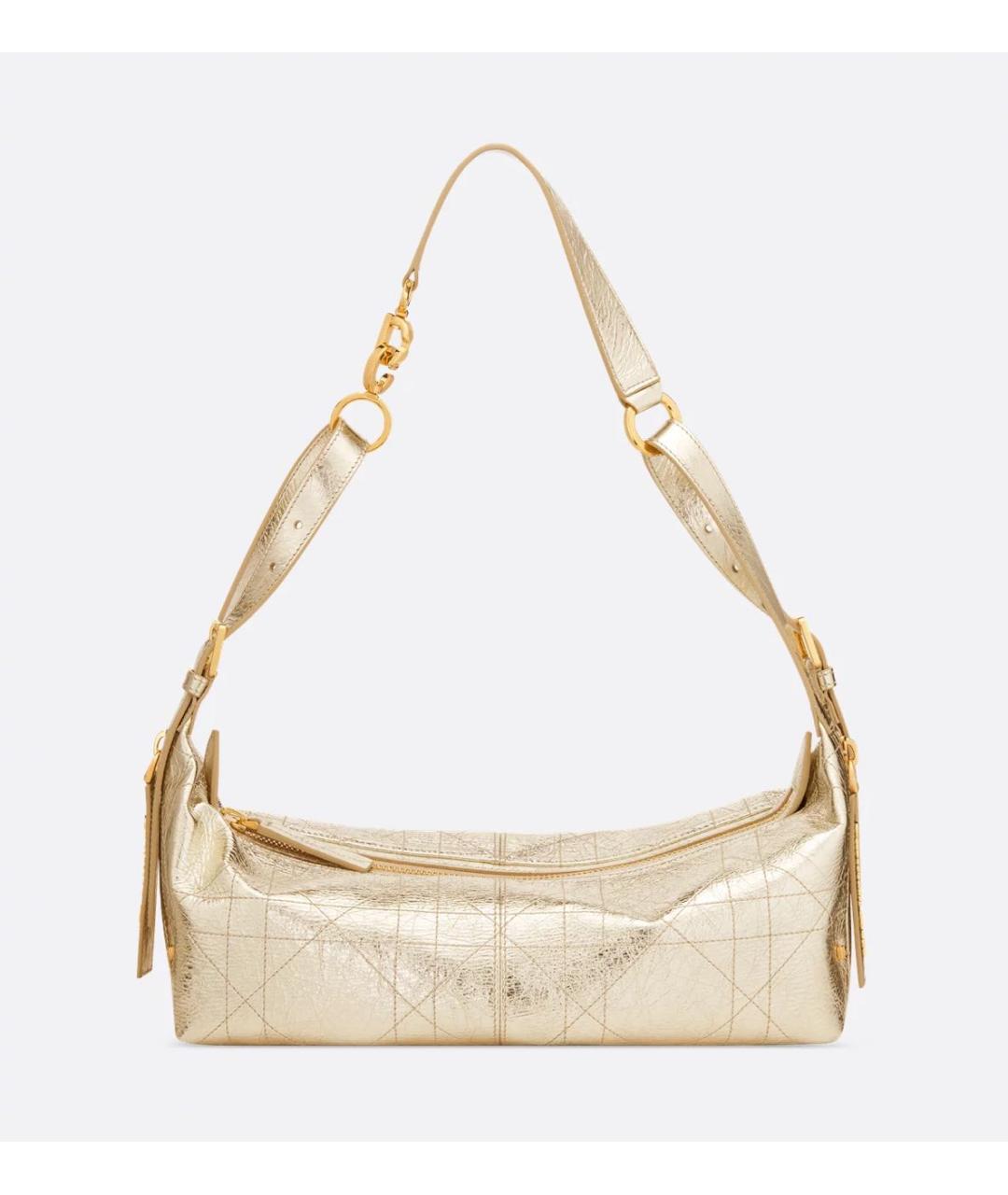 CHRISTIAN DIOR Бежевая сумка с короткими ручками, фото 4