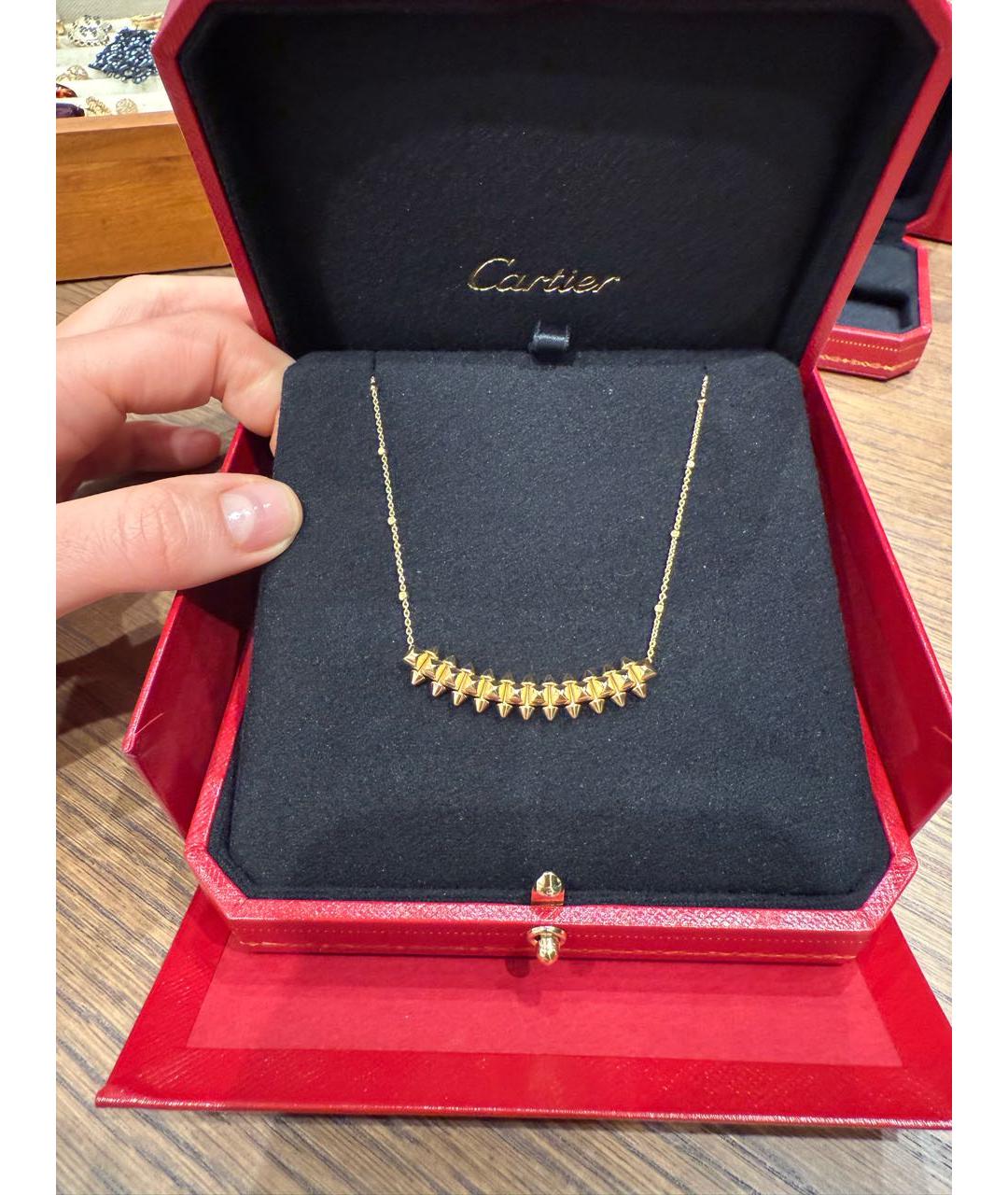 CARTIER Золотая подвеска из розового золота, фото 4