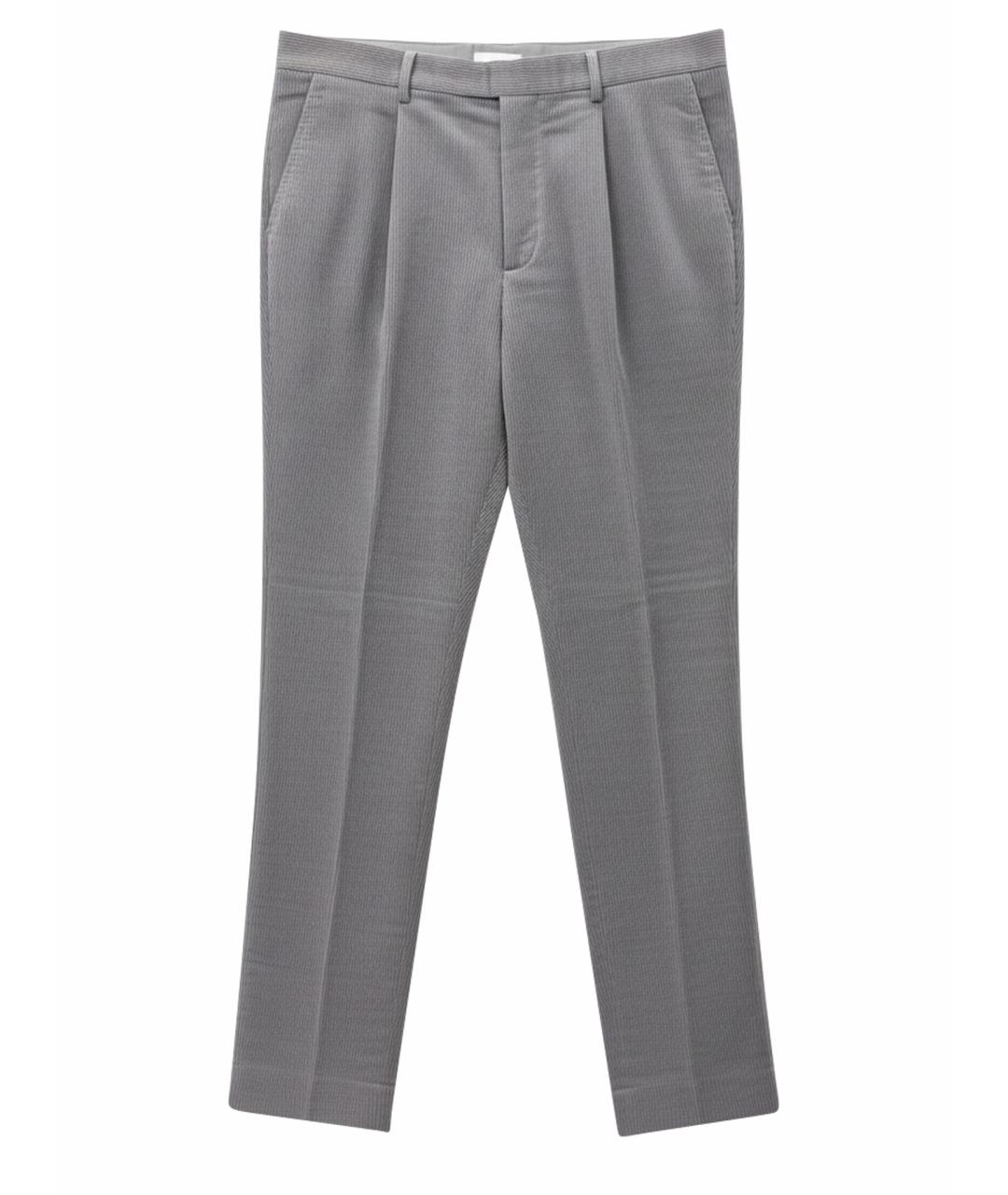 BRUNELLO CUCINELLI Серые повседневные брюки, фото 1