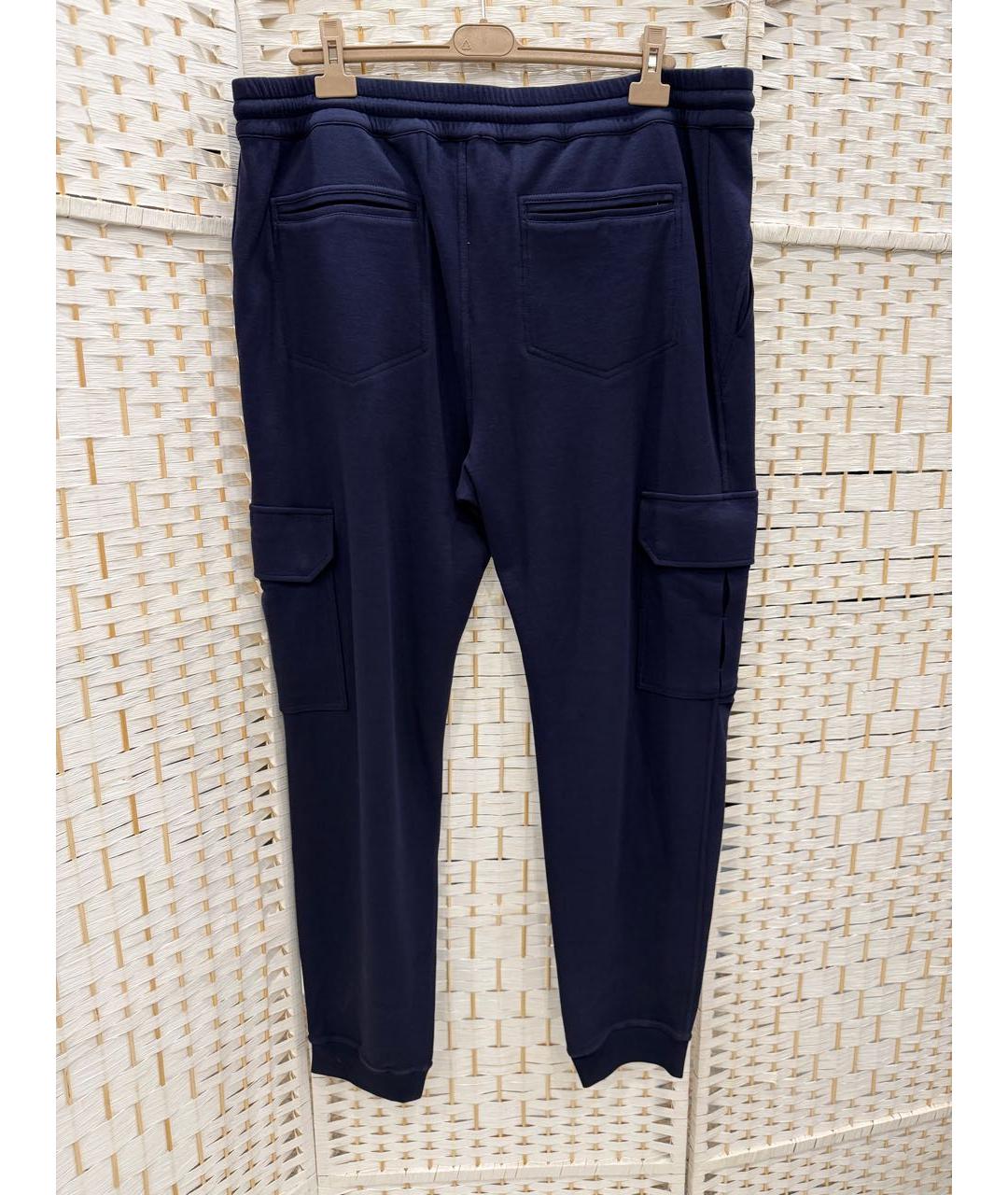 BRUNELLO CUCINELLI Темно-синий спортивный костюм, фото 2