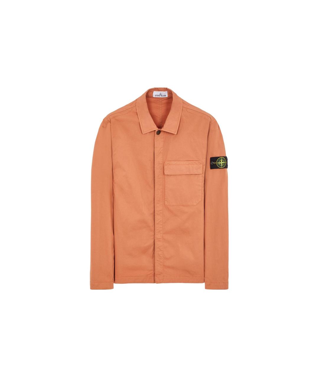 STONE ISLAND Хлопковая кэжуал рубашка, фото 1