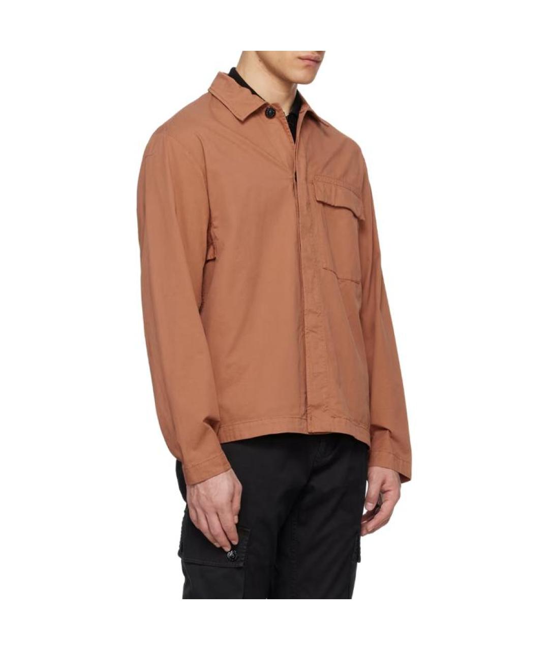 STONE ISLAND Хлопковая кэжуал рубашка, фото 4