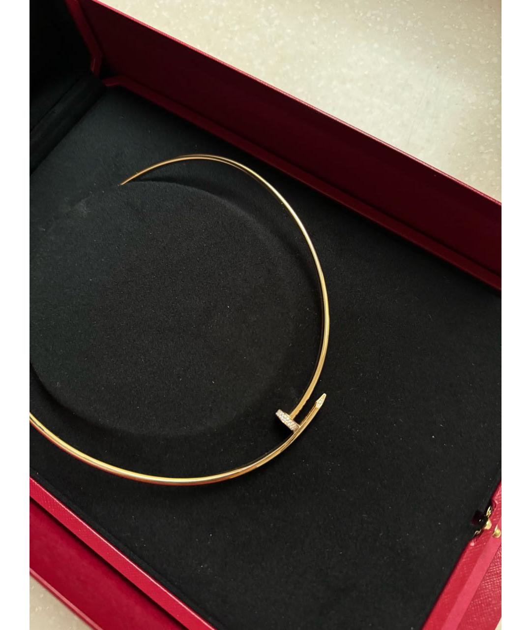 CARTIER Золотое колье из желтого золота, фото 2