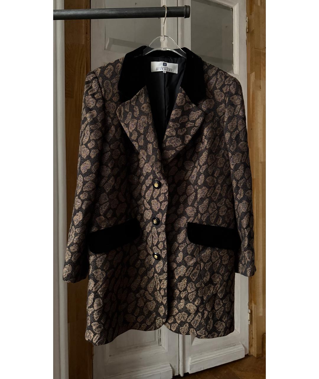 GIVENCHY Коричневый жакет/пиджак, фото 6
