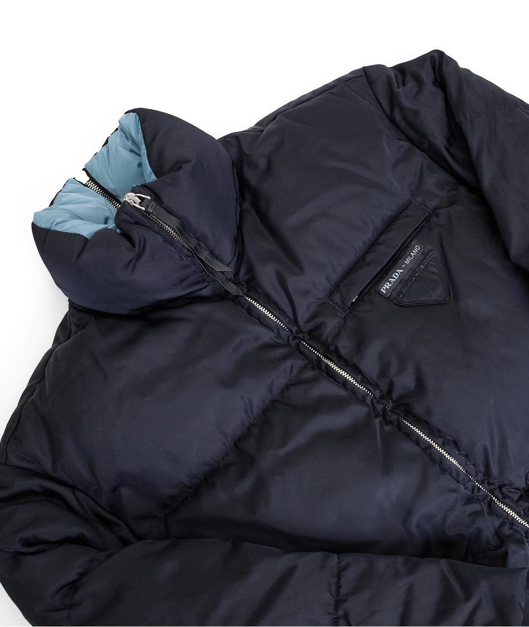PRADA Черная полиамидовая куртка, фото 4