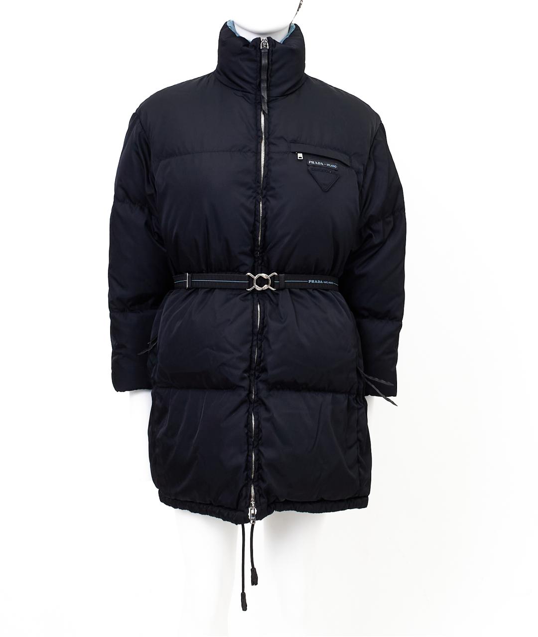 PRADA Черная полиамидовая куртка, фото 8