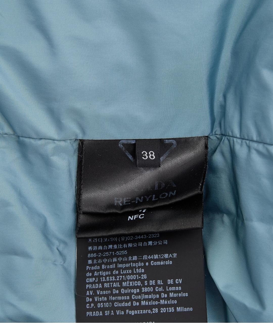 PRADA Черная полиамидовая куртка, фото 5