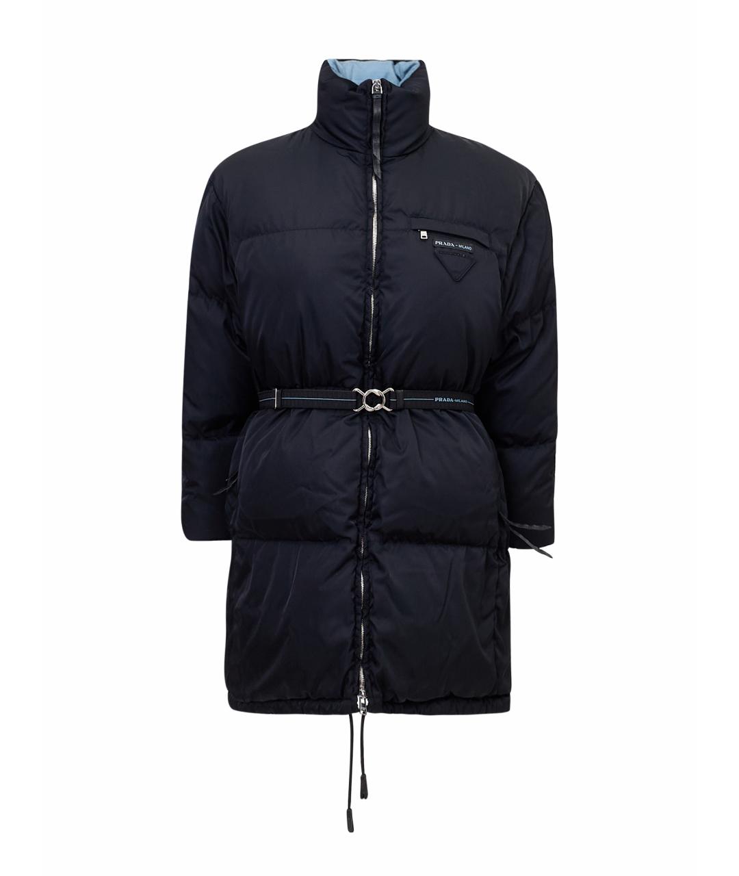 PRADA Черная полиамидовая куртка, фото 1