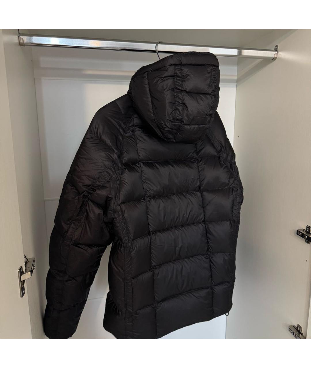 CP COMPANY Черный полиамидовый пуховик, фото 4