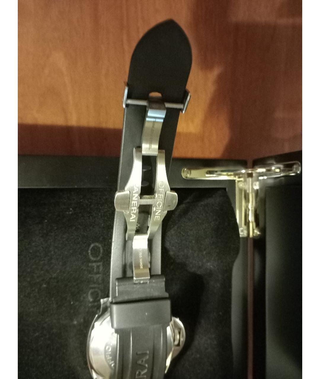 PANERAI Серебряные стальные часы, фото 5