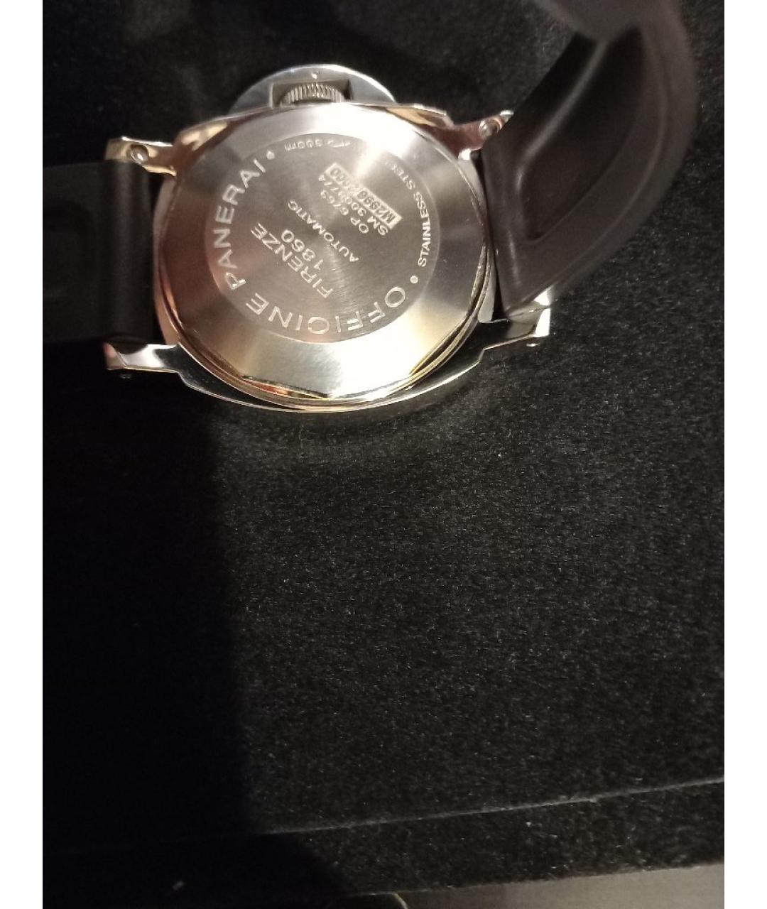 PANERAI Серебряные стальные часы, фото 2