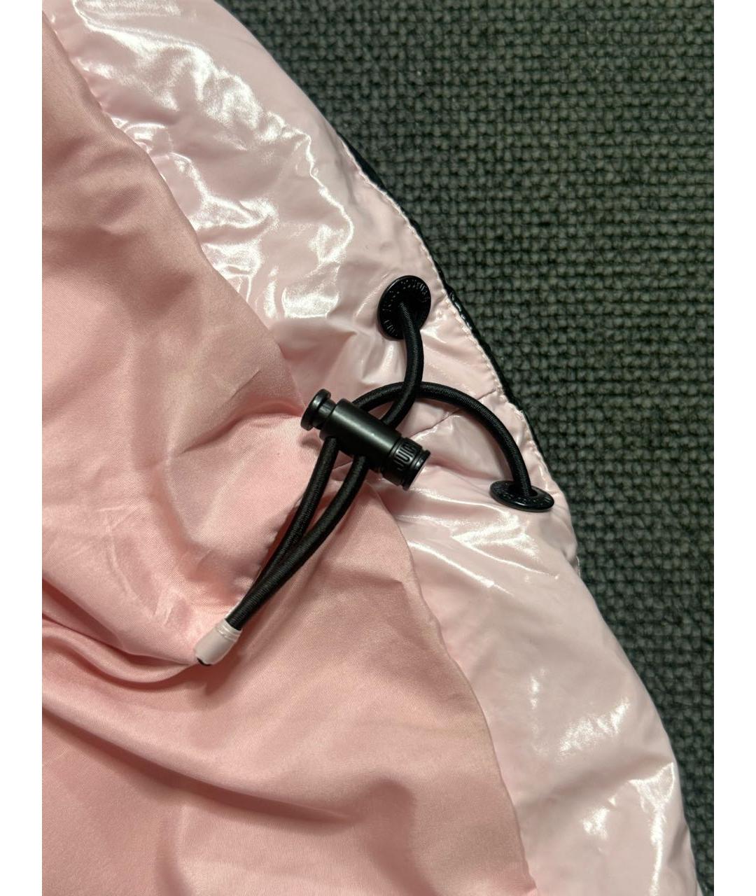 JUICY COUTURE Черный полиамидовый пуховик, фото 4