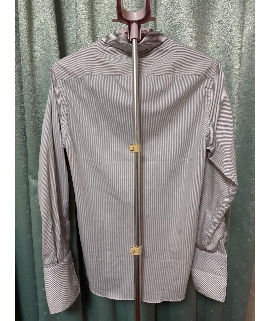 GUCCI Антрацитовая хлопковая рубашка, фото 2