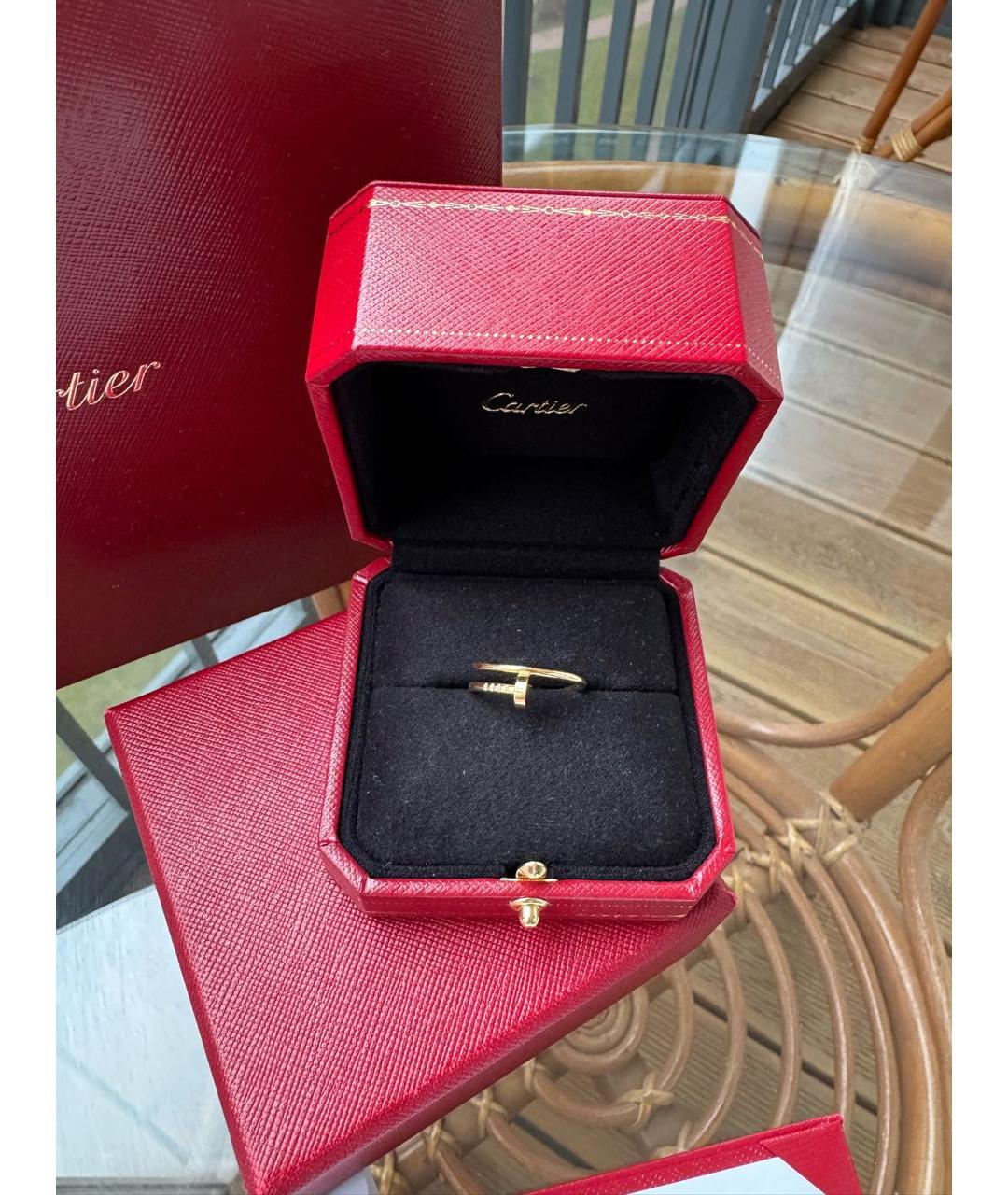 CARTIER Желтое кольцо из желтого золота, фото 3