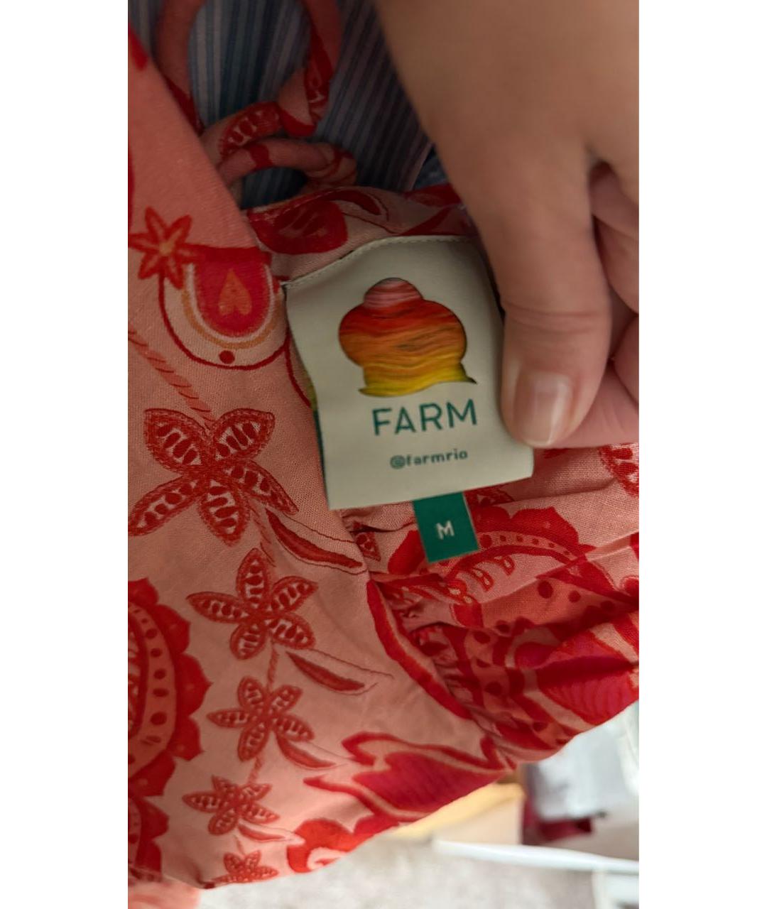 FARM RIO Мульти льняной сарафан, фото 6