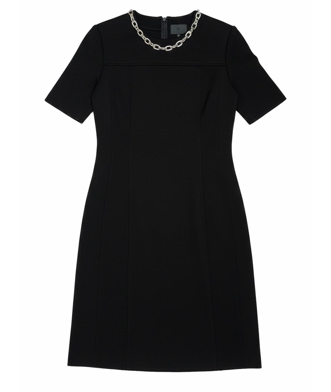 GIVENCHY Черное вискозное повседневное платье, фото 1