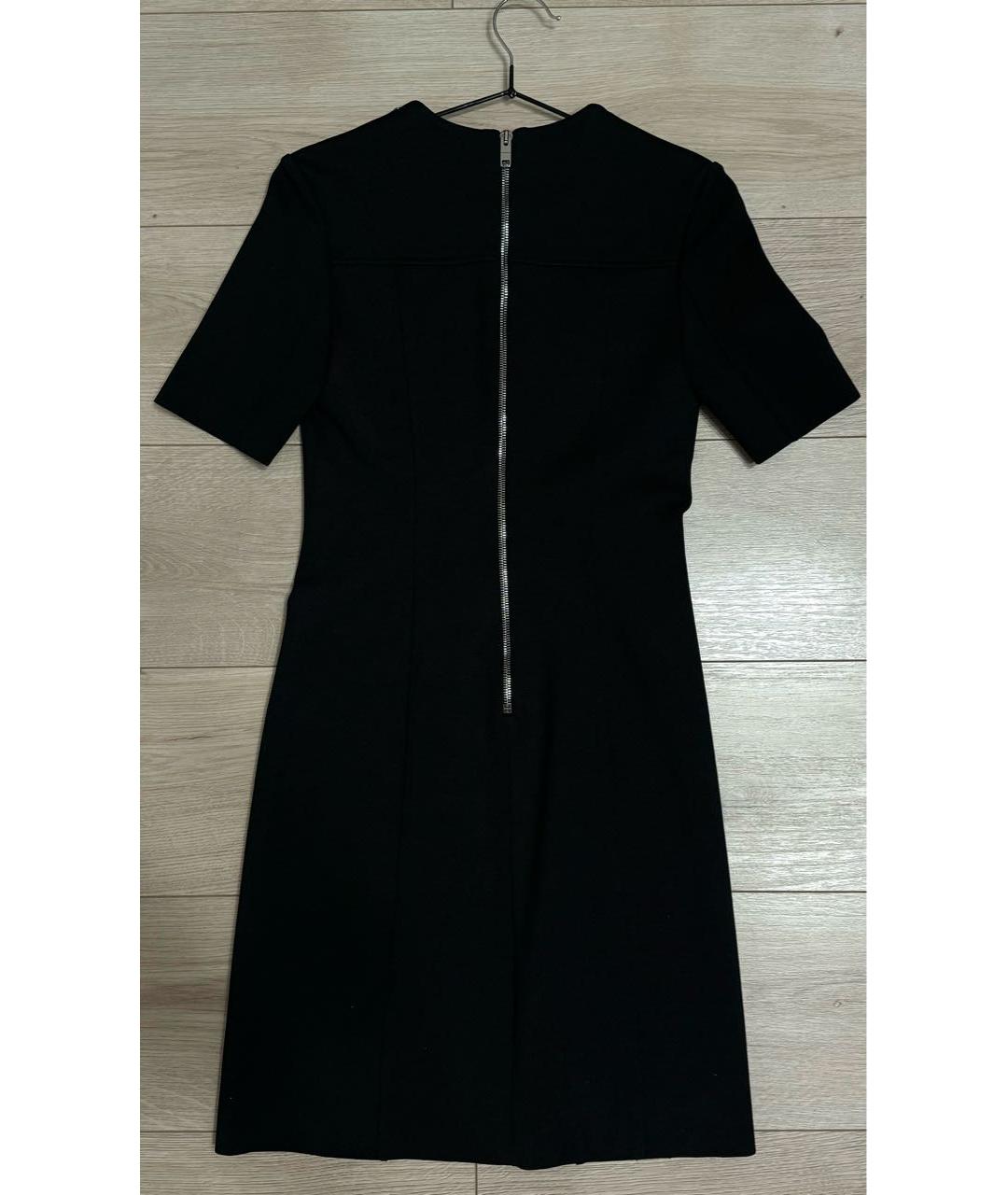 GIVENCHY Черное вискозное повседневное платье, фото 2