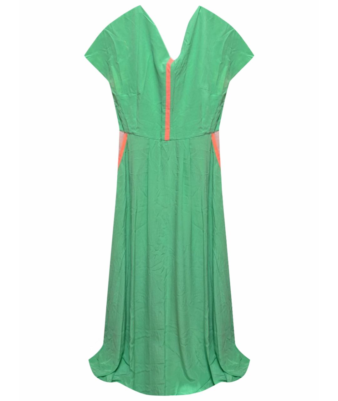 ROKSANDA Салатовыое шелковое коктейльное платье, фото 1