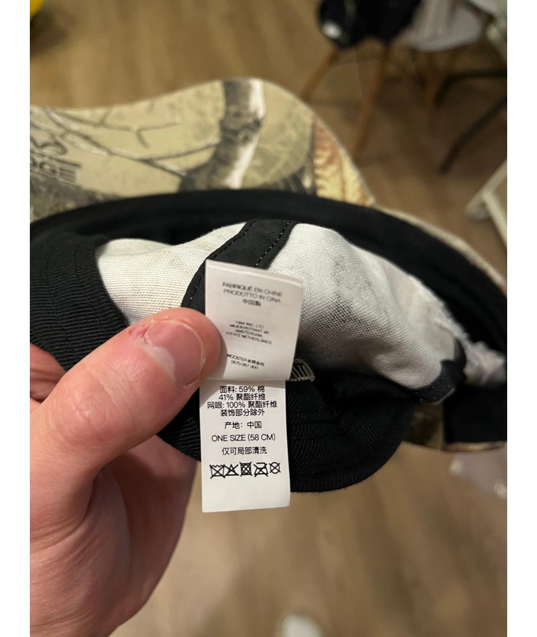 SUPREME Хаки хлопковая кепка/бейсболка, фото 6