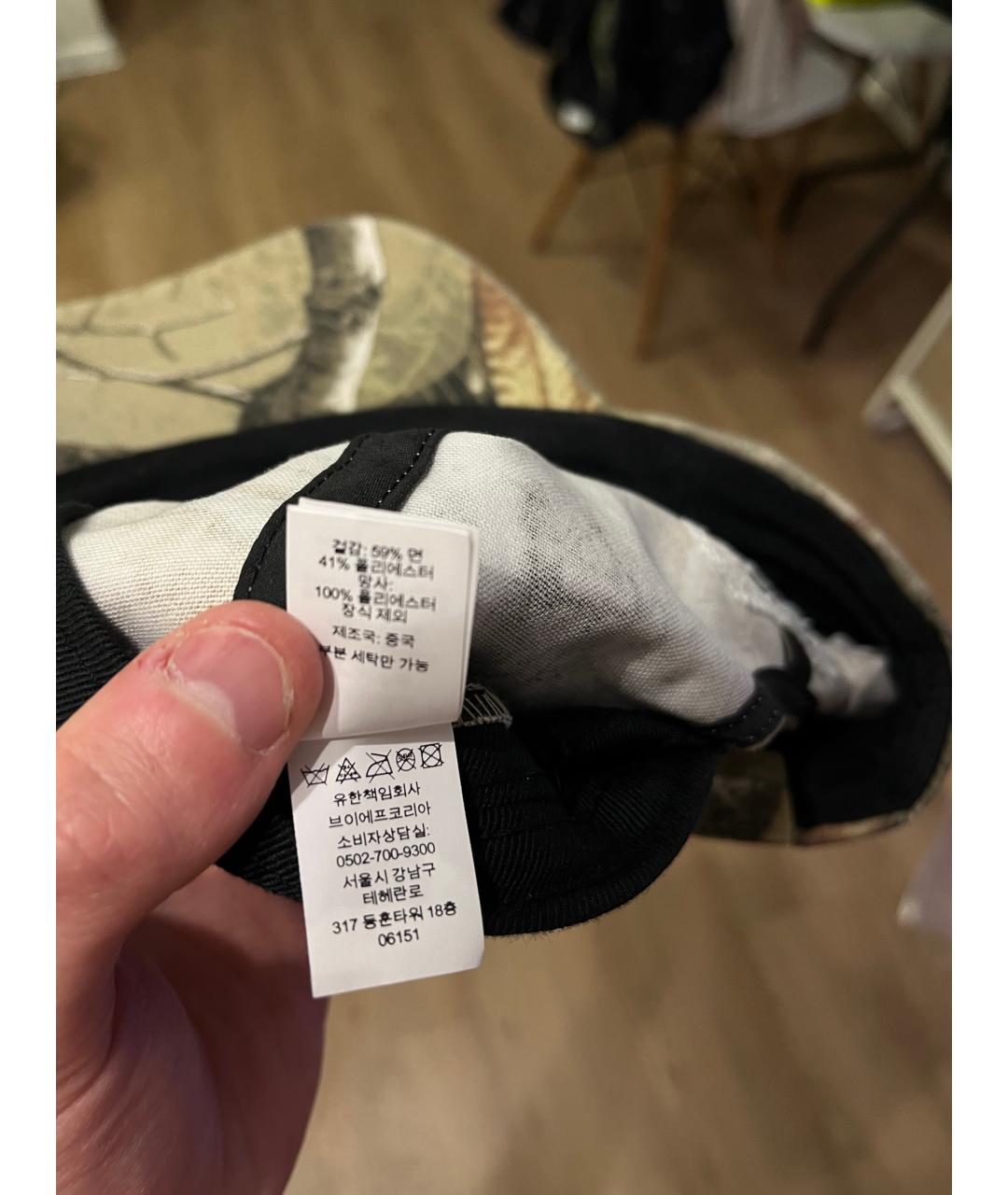 SUPREME Хаки хлопковая кепка/бейсболка, фото 7