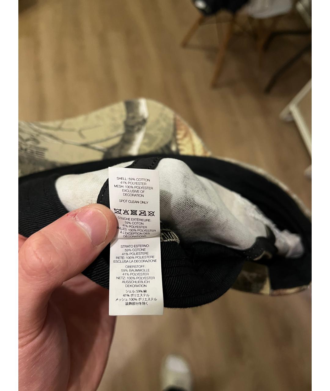 SUPREME Хаки хлопковая кепка/бейсболка, фото 5