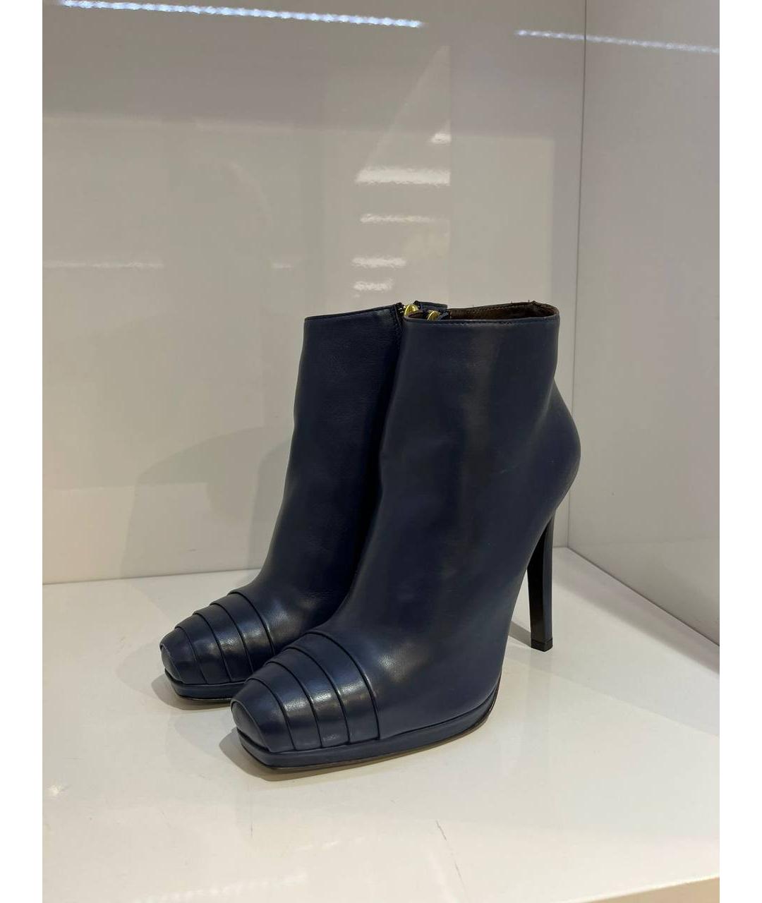 ROBERTO CAVALLI Кожаные ботинки, фото 4