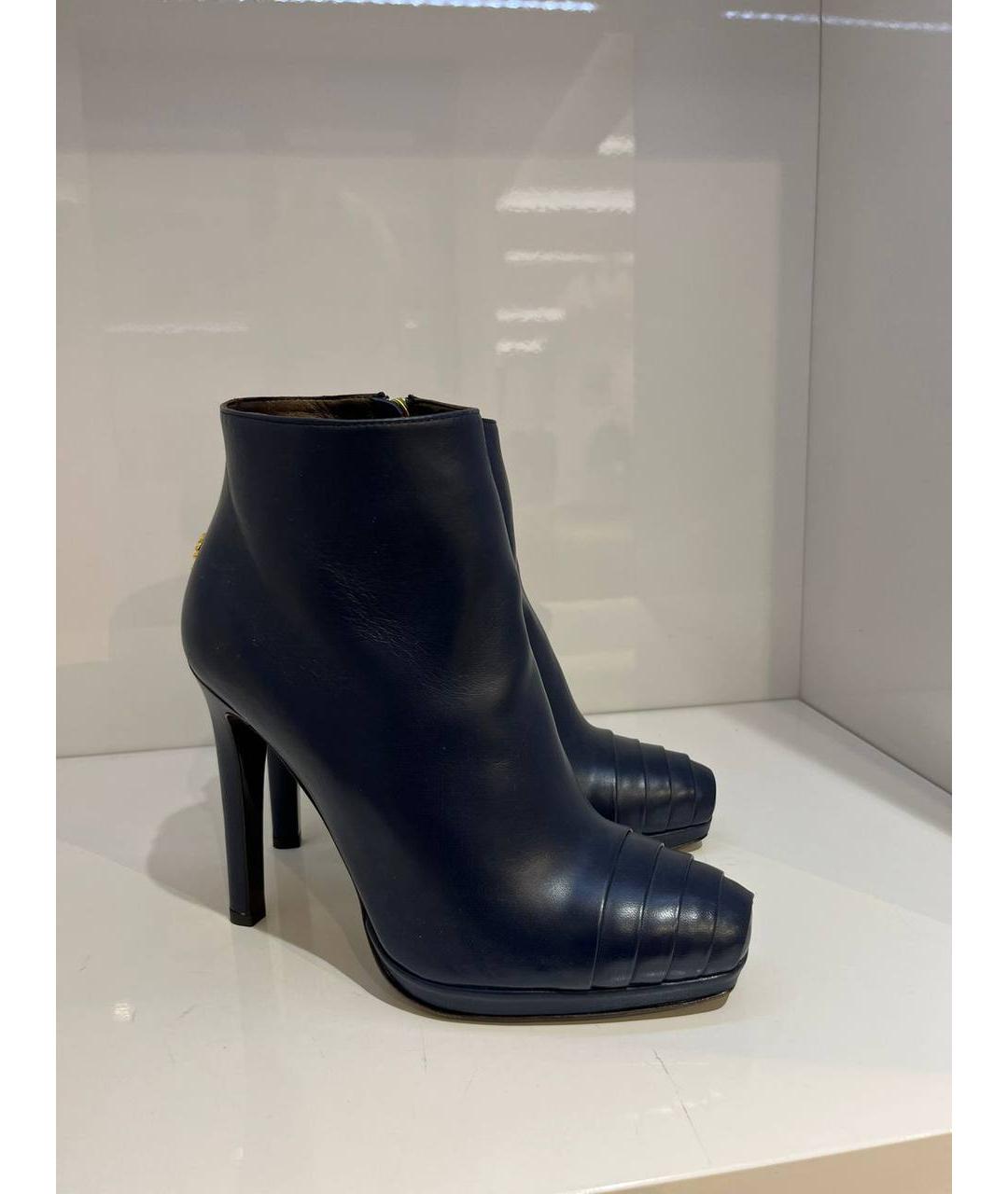 ROBERTO CAVALLI Кожаные ботинки, фото 2