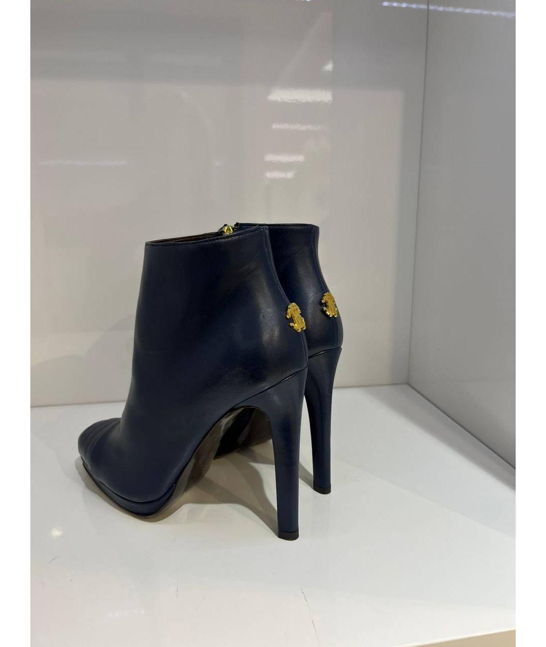 ROBERTO CAVALLI Кожаные ботинки, фото 3