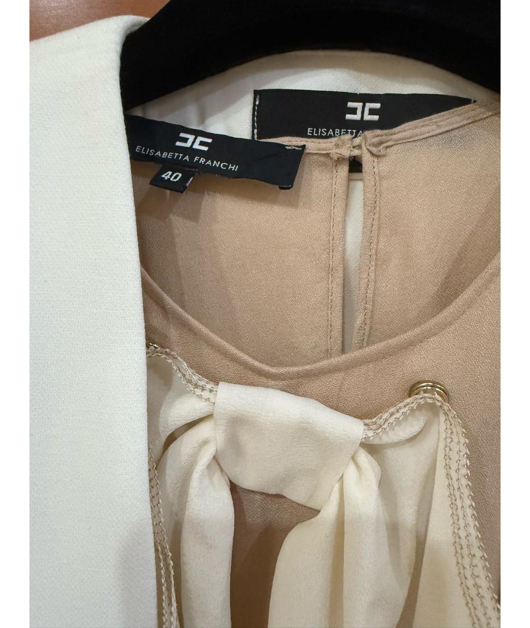 ELISABETTA FRANCHI Вискозное повседневное платье, фото 3