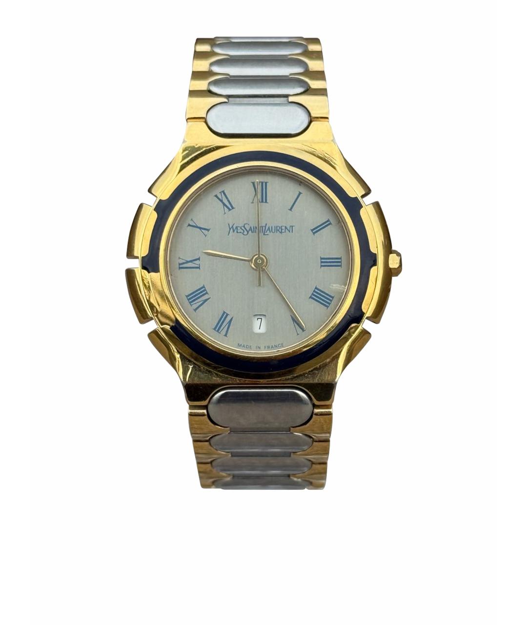 SAINT LAURENT Серые стальные часы, фото 1