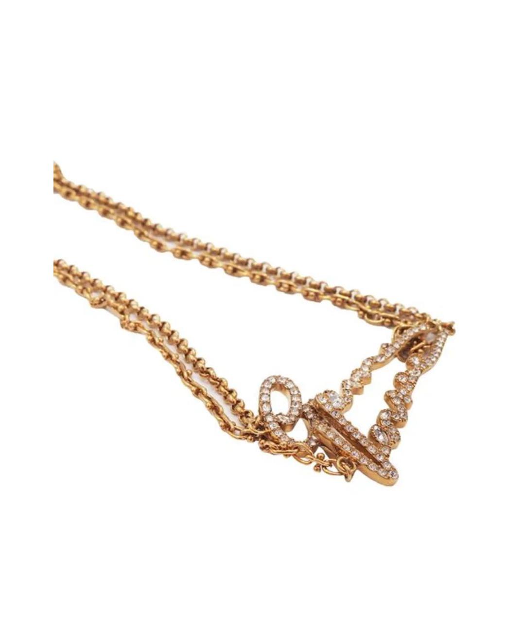 VERSACE Золотая металлическая цепочка, фото 2