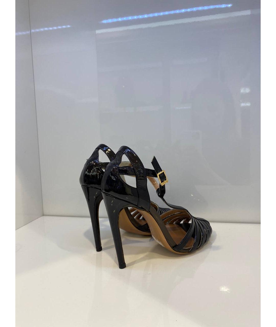 ROBERTO CAVALLI Кожаные босоножки, фото 3