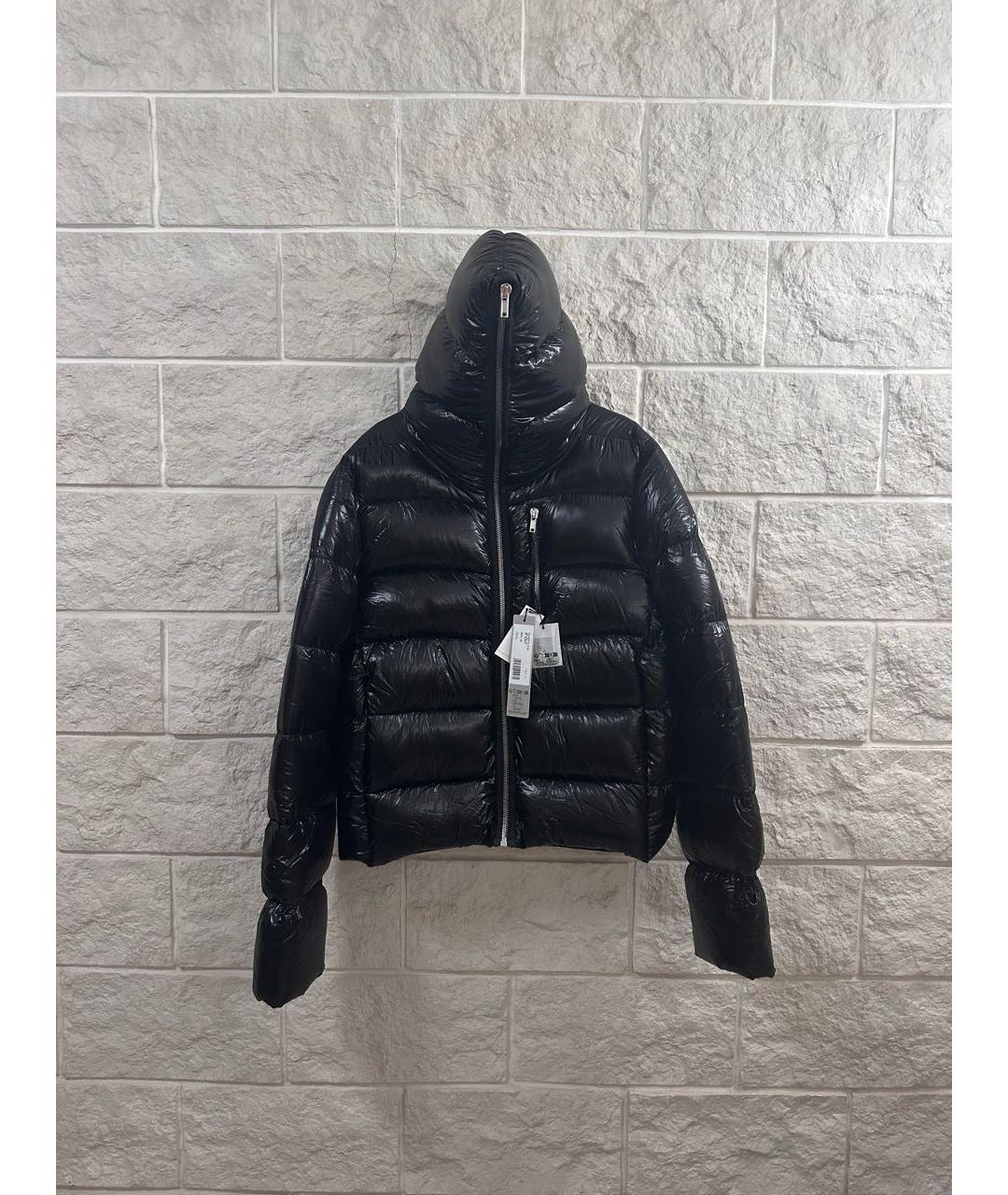 RICK OWENS Черный пуховик, фото 2