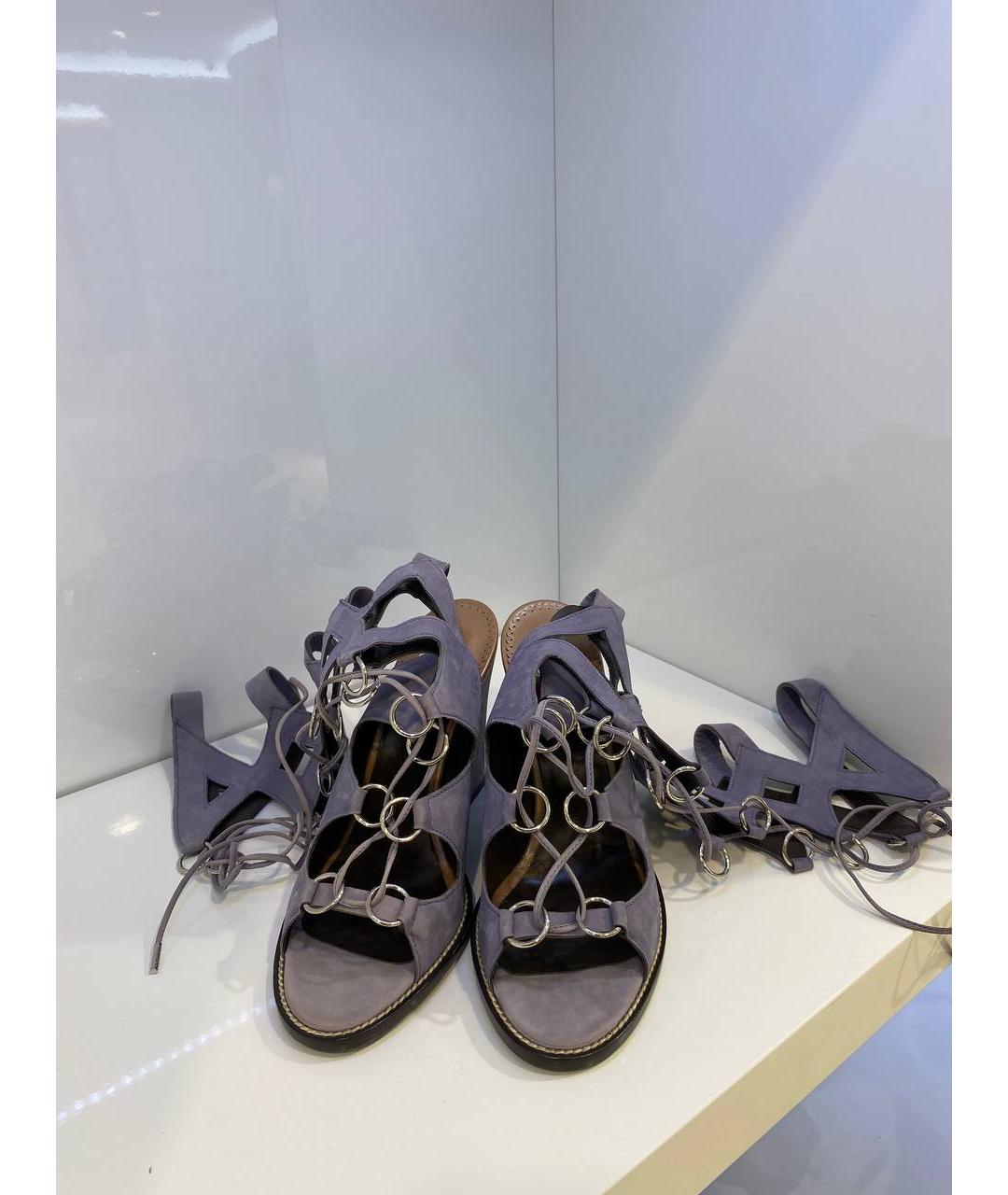 ROBERTO CAVALLI Кожаные босоножки, фото 2