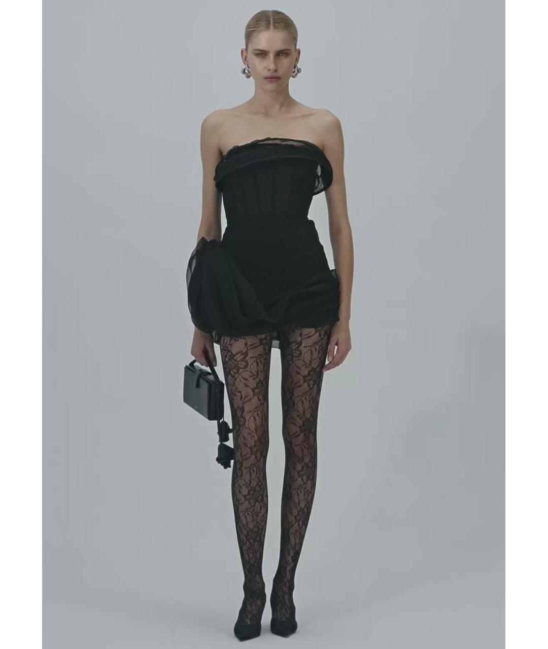 MAGDA BUTRYM Черное коктейльное платье, фото 6