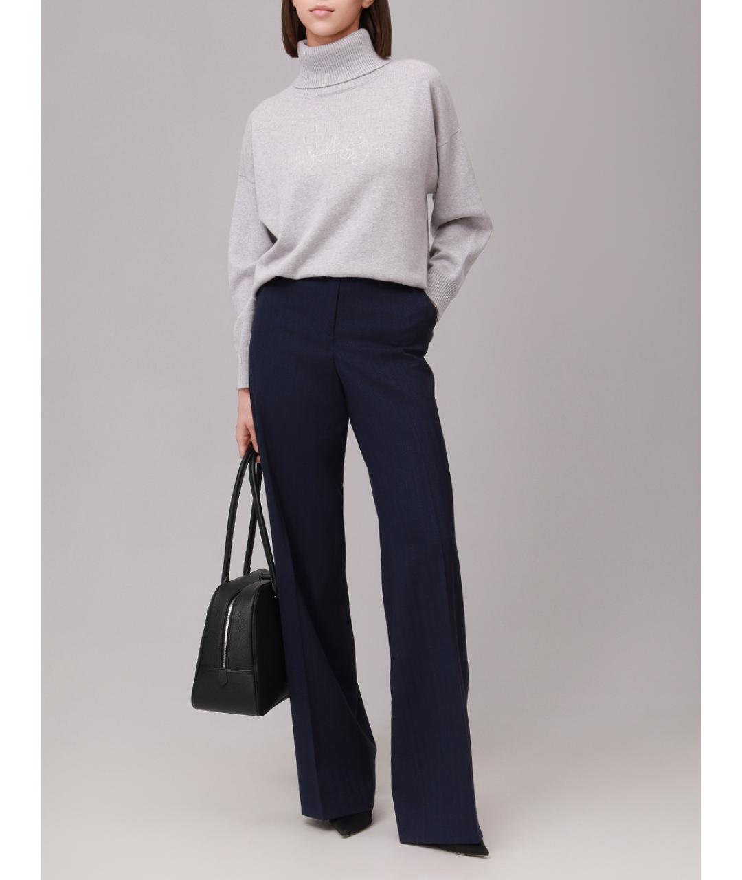 PANICALE Серый шерстяной джемпер / свитер, фото 2