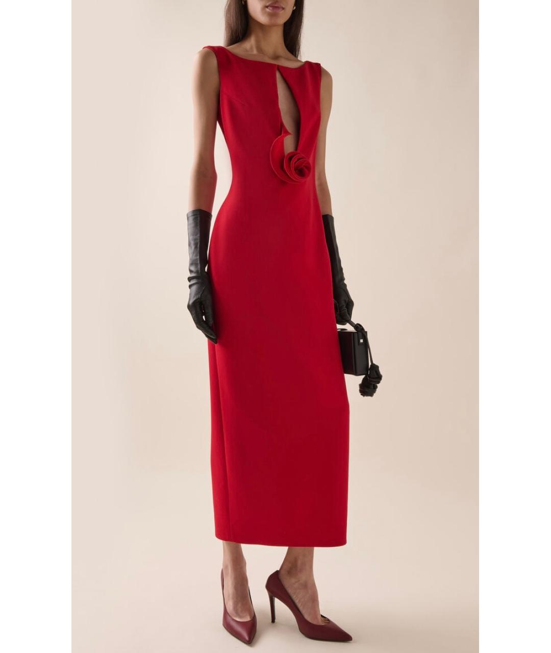 MAGDA BUTRYM Красное коктейльное платье, фото 2