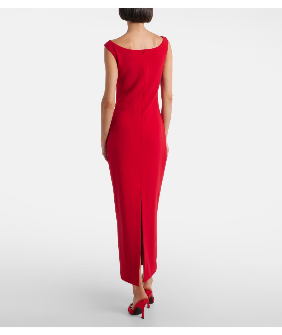 MAGDA BUTRYM Красное коктейльное платье, фото 7