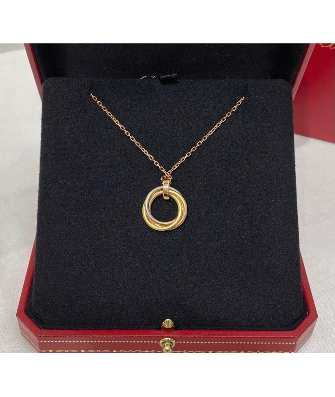 CARTIER Золотое колье из розового золота, фото 3