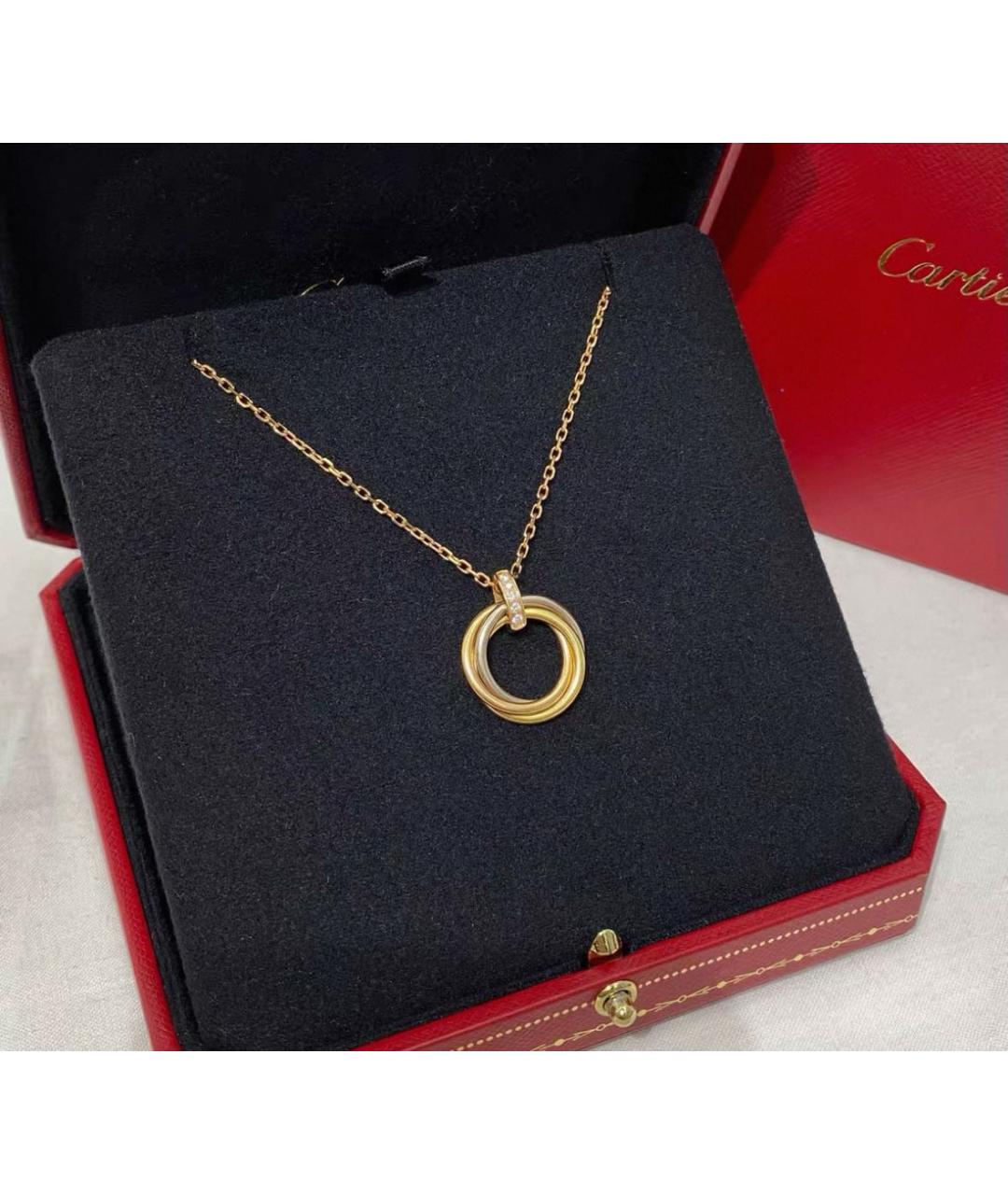 CARTIER Золотое колье из розового золота, фото 4