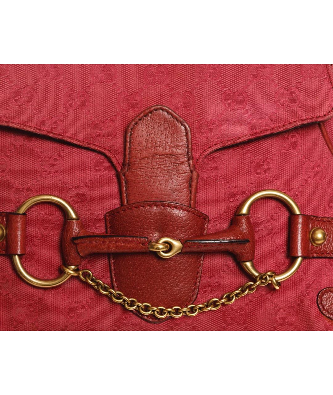 GUCCI Розовая жаккардовая сумка тоут, фото 6