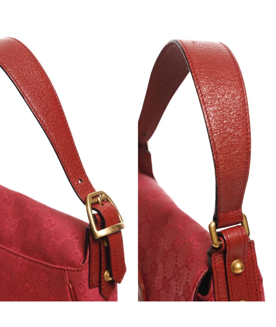 GUCCI Розовая жаккардовая сумка тоут, фото 4