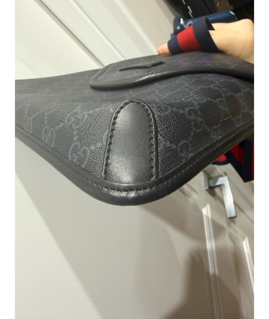 GUCCI Черная сумка на плечо, фото 4